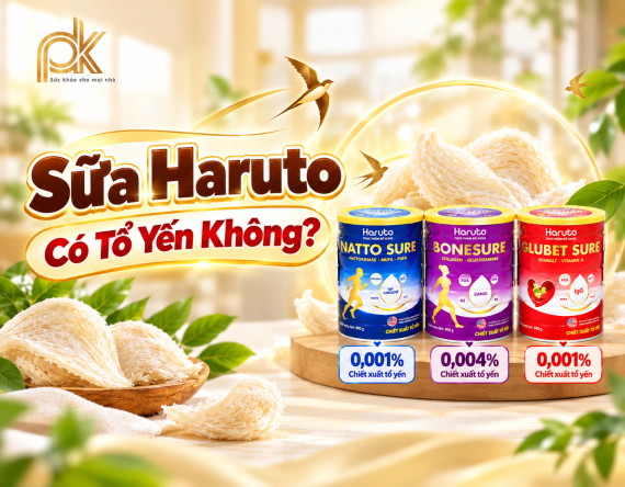 Sữa Haruto Có Tổ Yến Không? Hàm Lượng Trong Từng Dòng Sản Phẩm