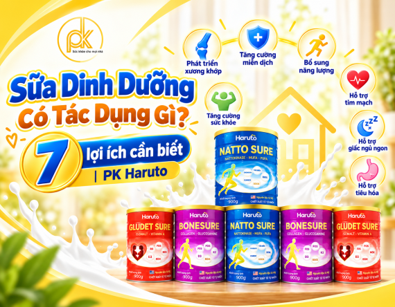Sữa Dinh Dưỡng Có Tác Dụng Gì? 7 Lợi Ích Cần Biết | PK Haruto