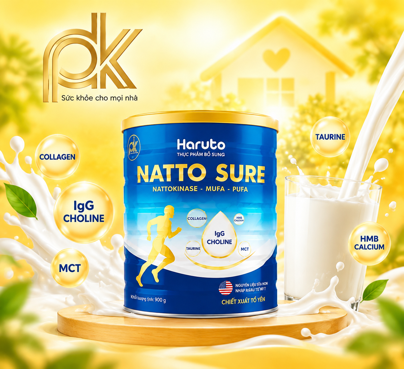 Sữa Haruto Natto Sure Có Gì Đặc Biệt | PK Haruto 