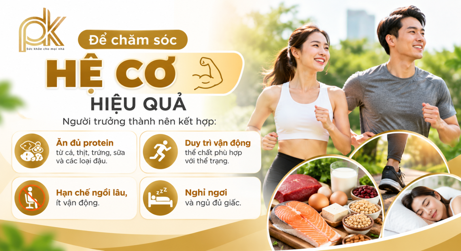 4 thói quen đơn giản, duy trì sức khỏe bền lâu | PK HARUTO