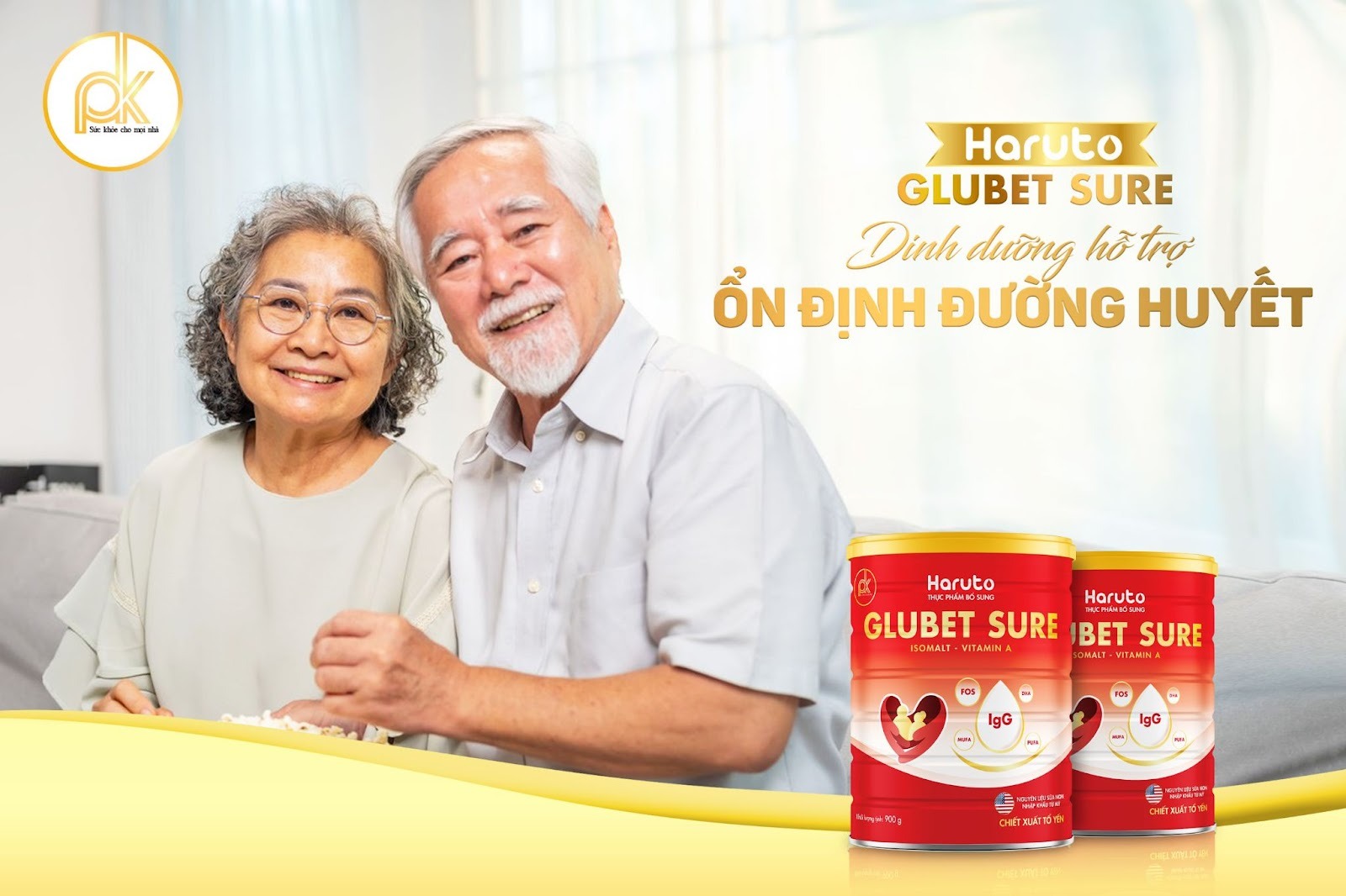Sữa Haruto Glubet Sure - Dinh dưỡng hỗ trợ ổn định đường huyết| PK HARUTO 