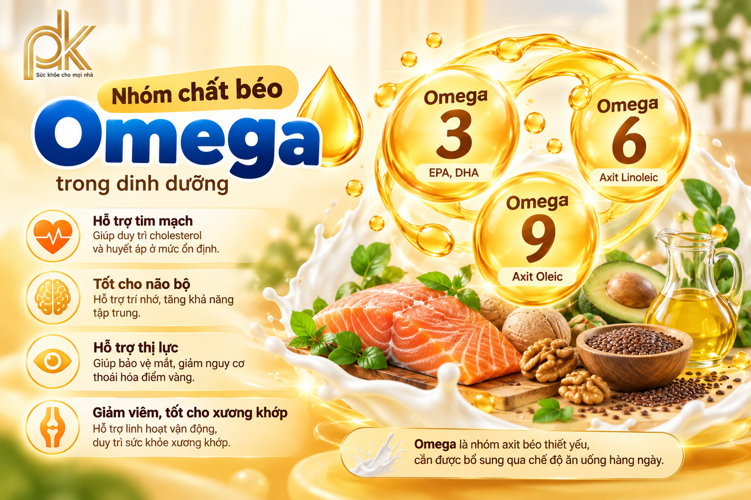 Nhóm Chất Omega Trong Sữa Haruto Natto Sure